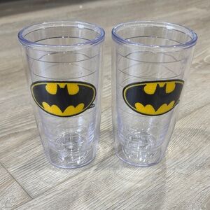 Batman Double-Wall Tervis 16 oz Tumbler Set - Yellow and Black